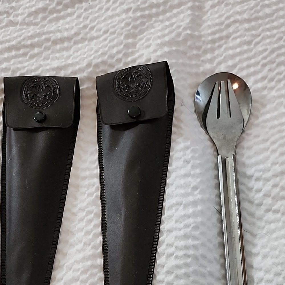 Boys Scouts Of America Cutlery For Camping.